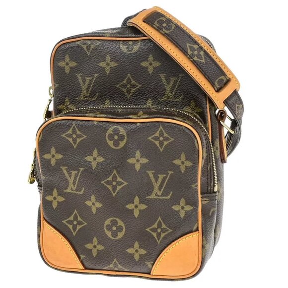 AUTHENTICITY GUARANTEED LOUIS VUITTON Amazon Crossbody Shoulder Bag Monogram - Picture 1 of 16